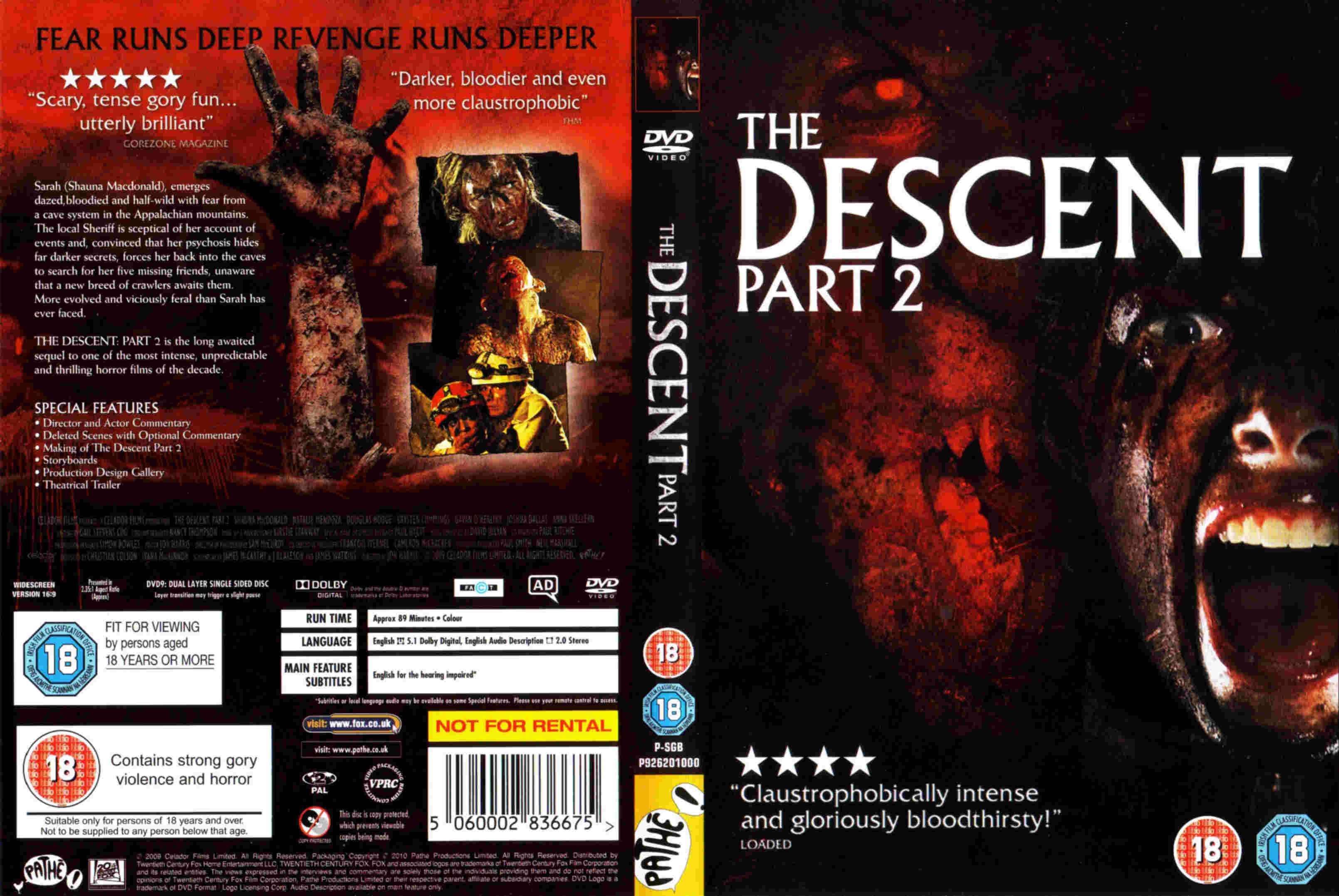 The Descent Part 2 - El Descenso - 2009 Ntsc